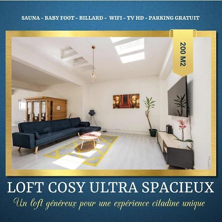 Loft Cosy - Hypercentre - Sauna - 200M2 - Wifi Graulhet Exterior foto